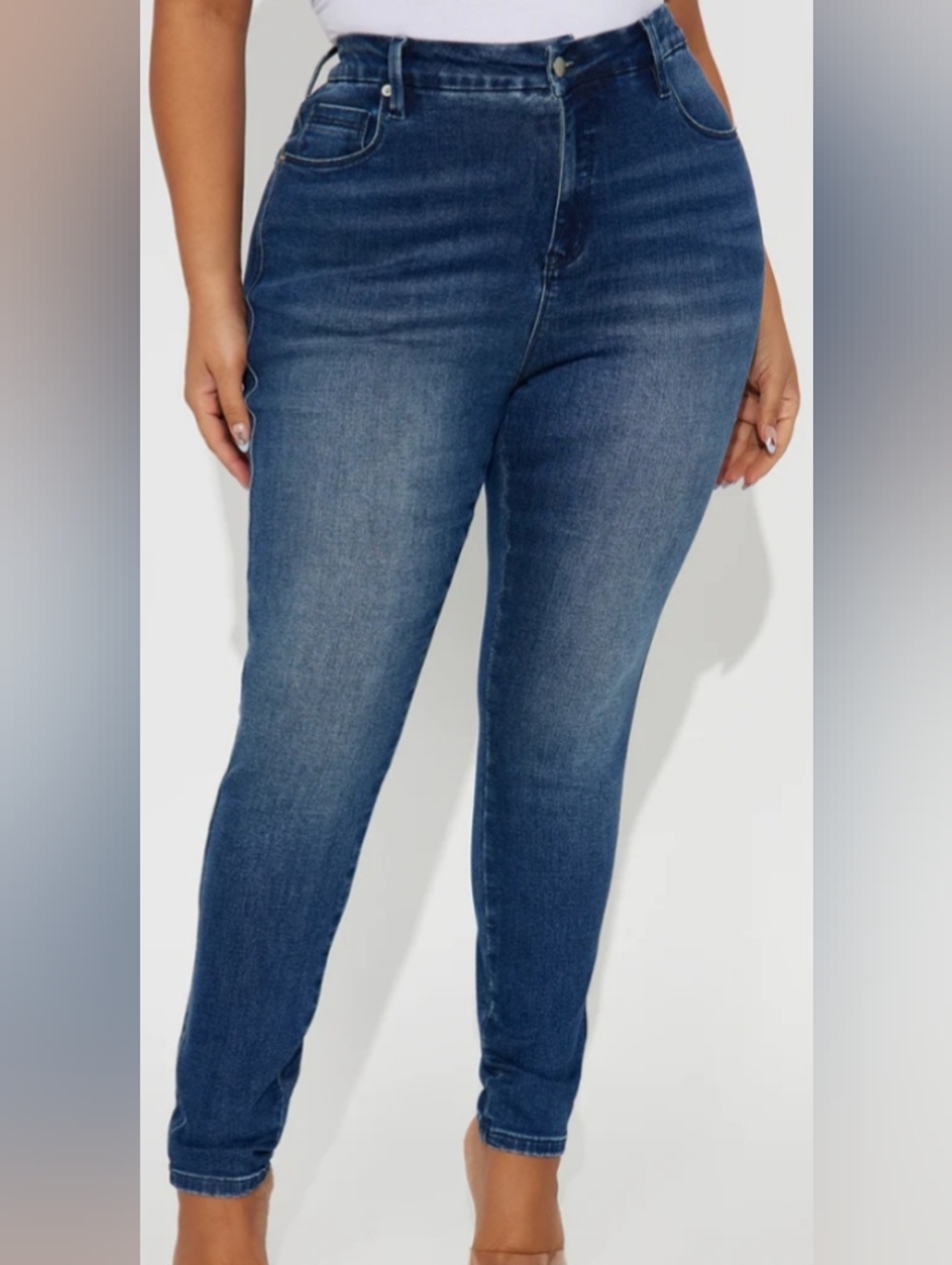 NWT Fashion Nova Compression Skinny Jeans Plus Size 22